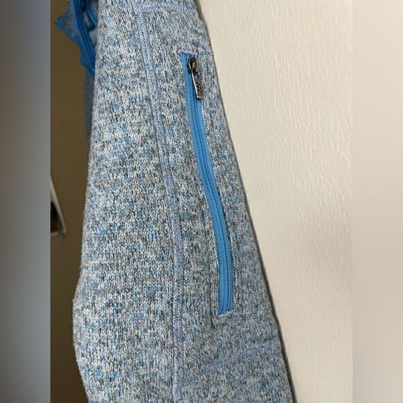 Women’s Blue Patagonia Jacket 1/4 Zip Pullover Size XS - Picture 5 of 12